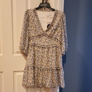 Floral Ruffle Dress